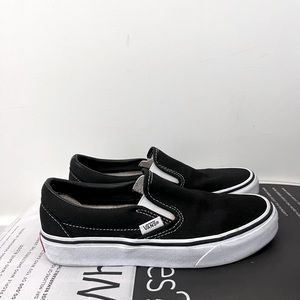 black slip on vans